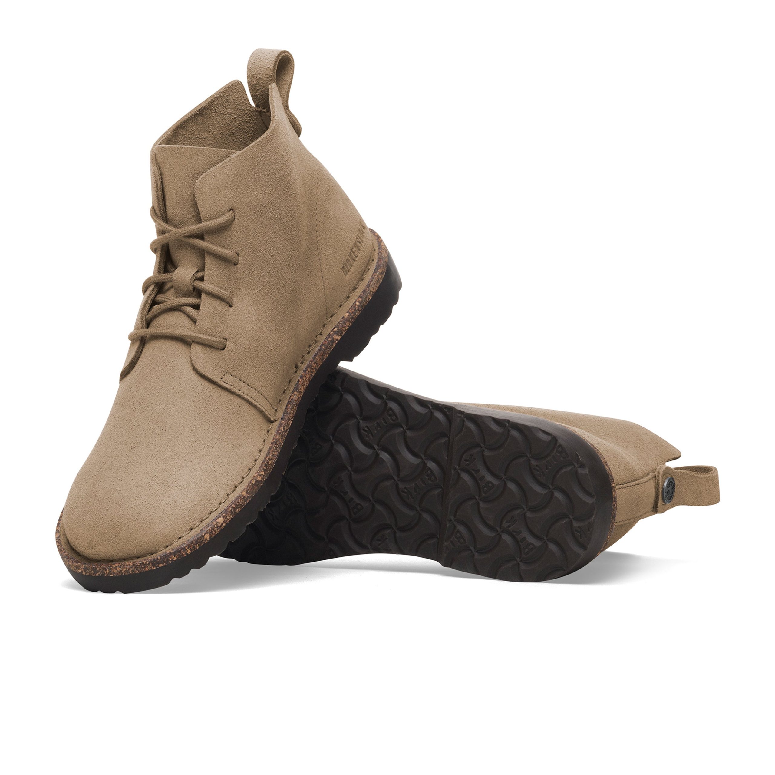 Uppsala Mid Taupe Suede Leather - Image 4