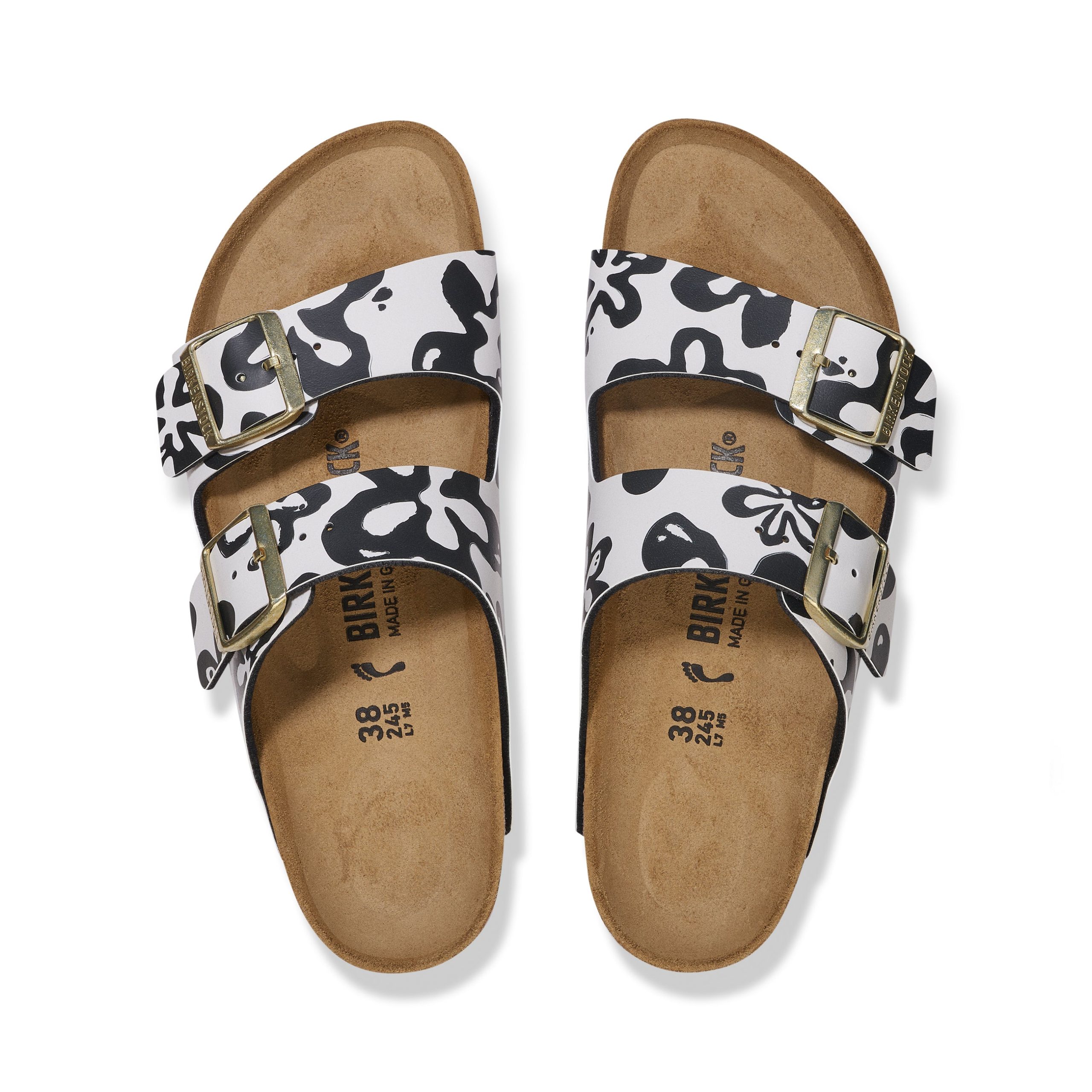 Arizona Blooms White & Black Birko-Flor - Image 3