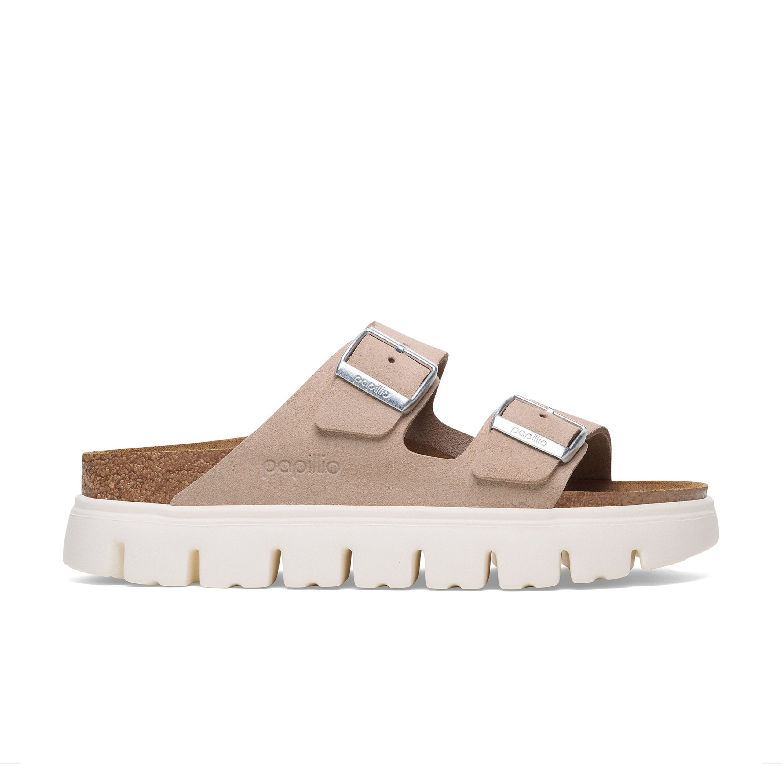 Arizona Chunky Light Rose Suede Leather - Image 2