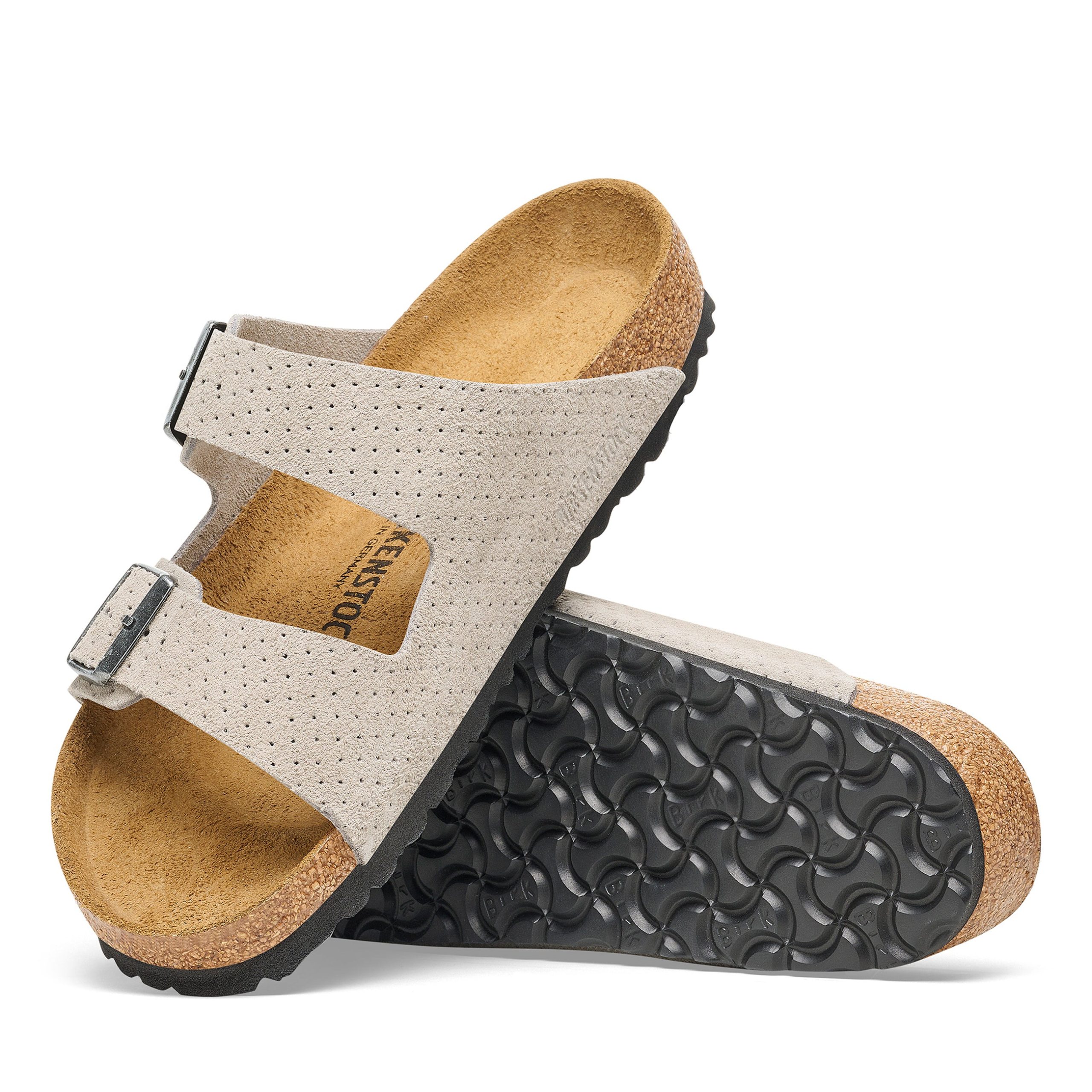 Arizona Stone Coin Embossed Suede Leather - Image 4