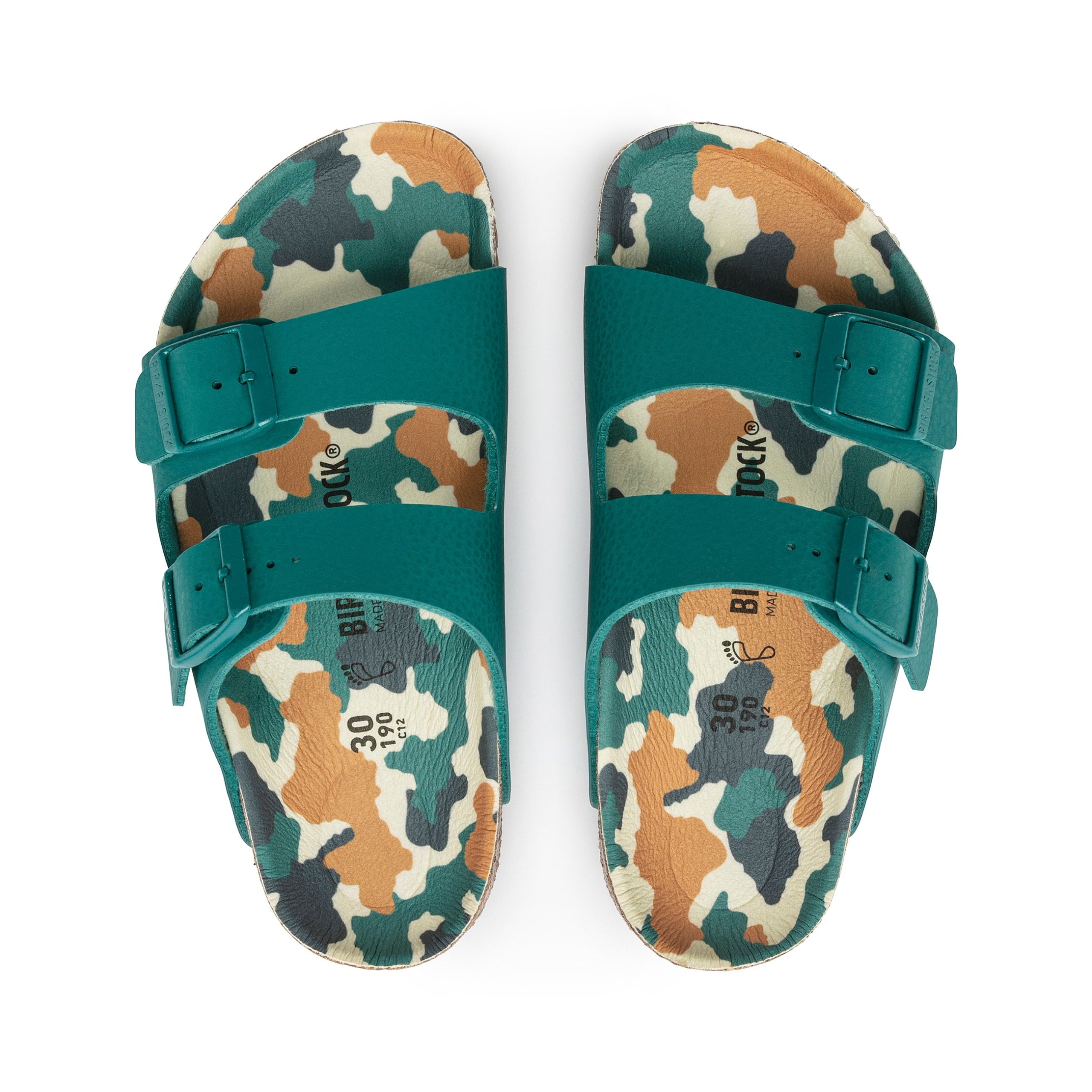 Arizona Kids Camo Dark Teal Birko-Flor - Image 3