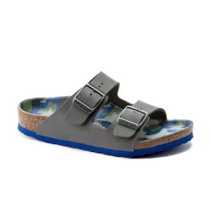 Arizona Kids Grey/Multicolour Camo Birko-Flor