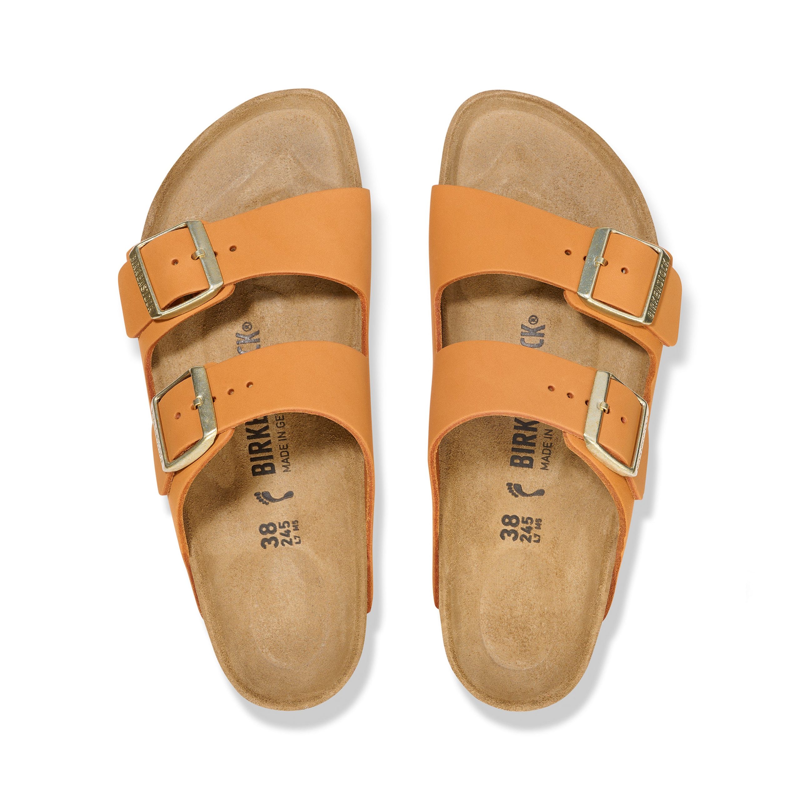 Arizona Burnt Orange Nubuck Leather - Image 3