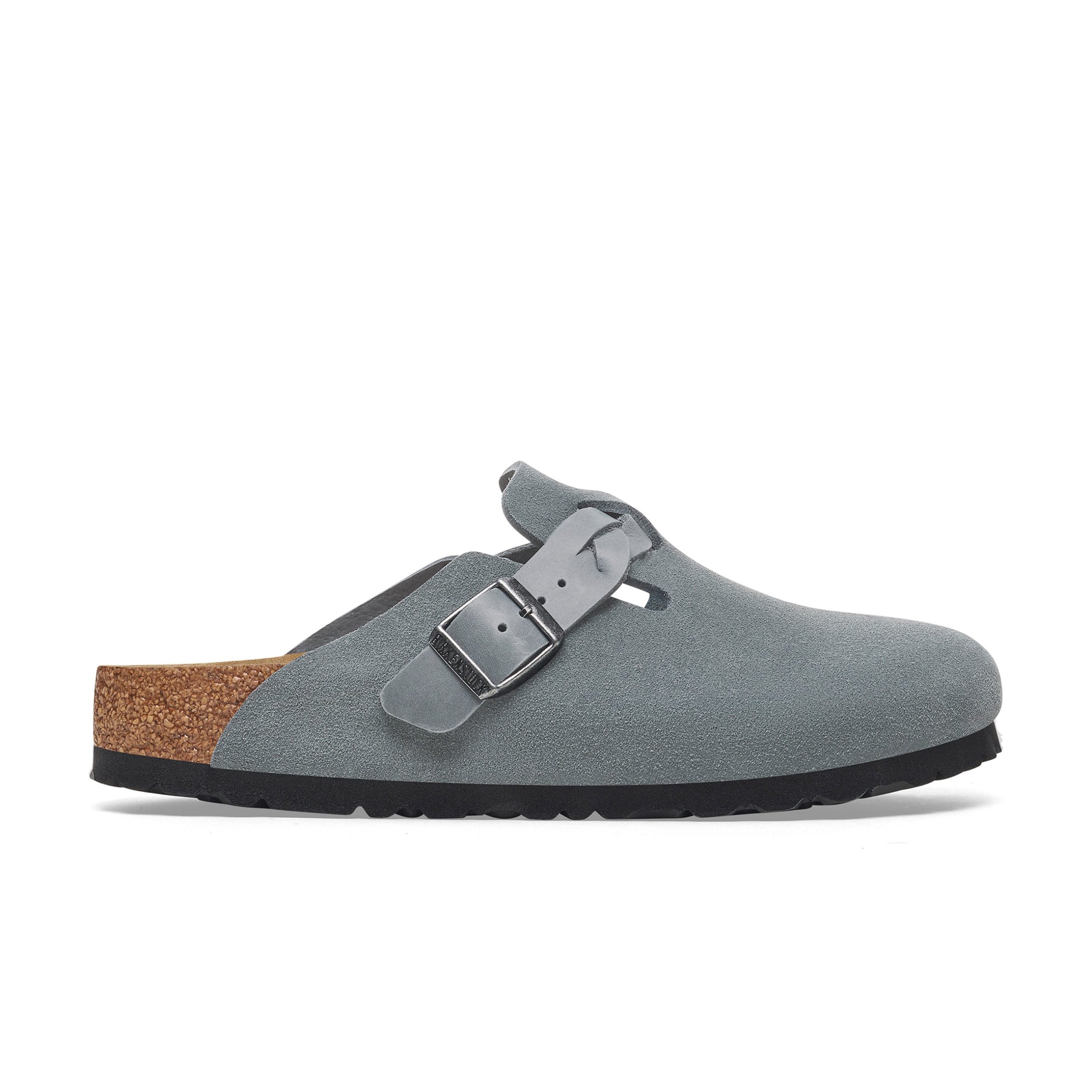 Boston Braided Basalt Grey Suede Leather - Image 2
