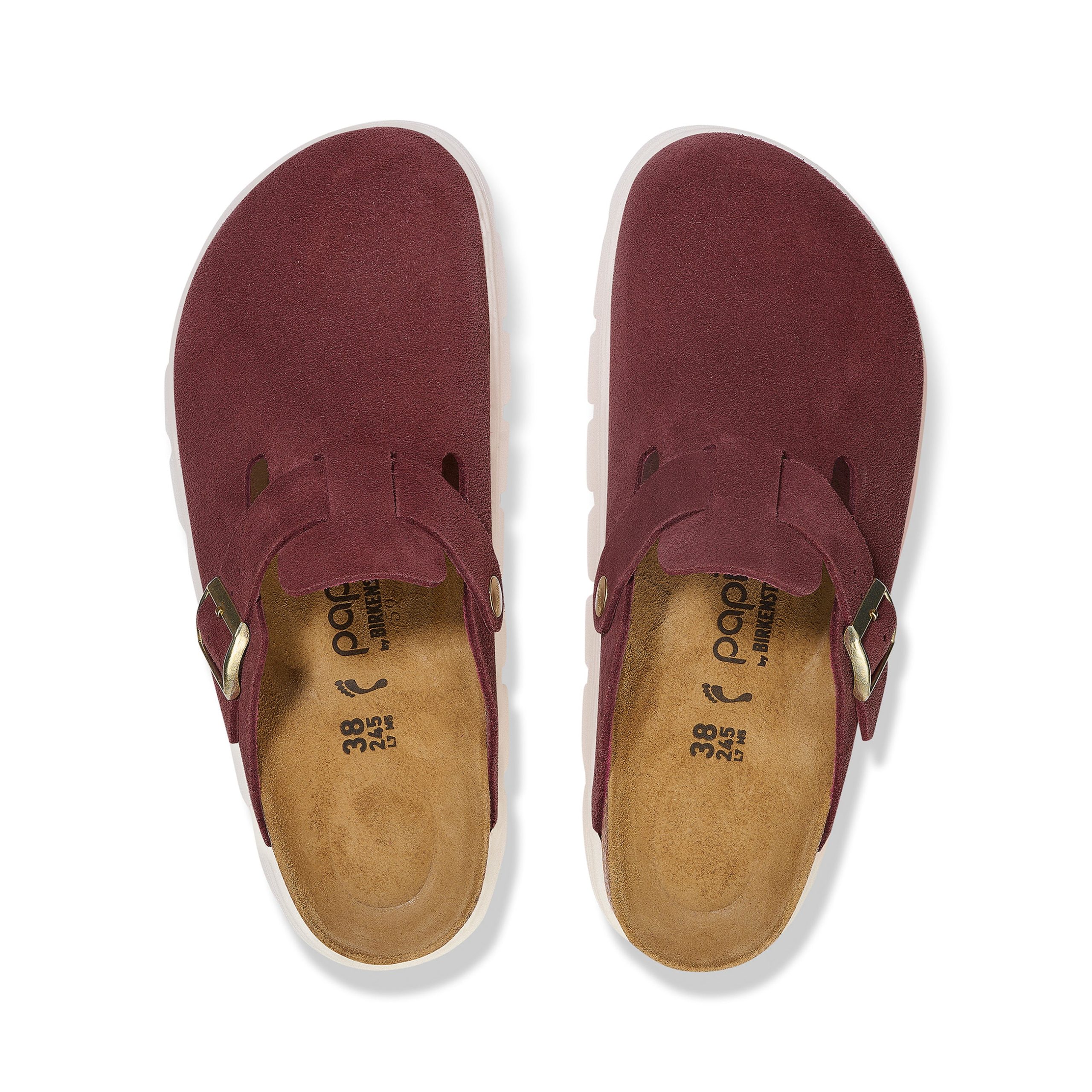 Boston Chunky Berry Crush Suede Leather - Image 3