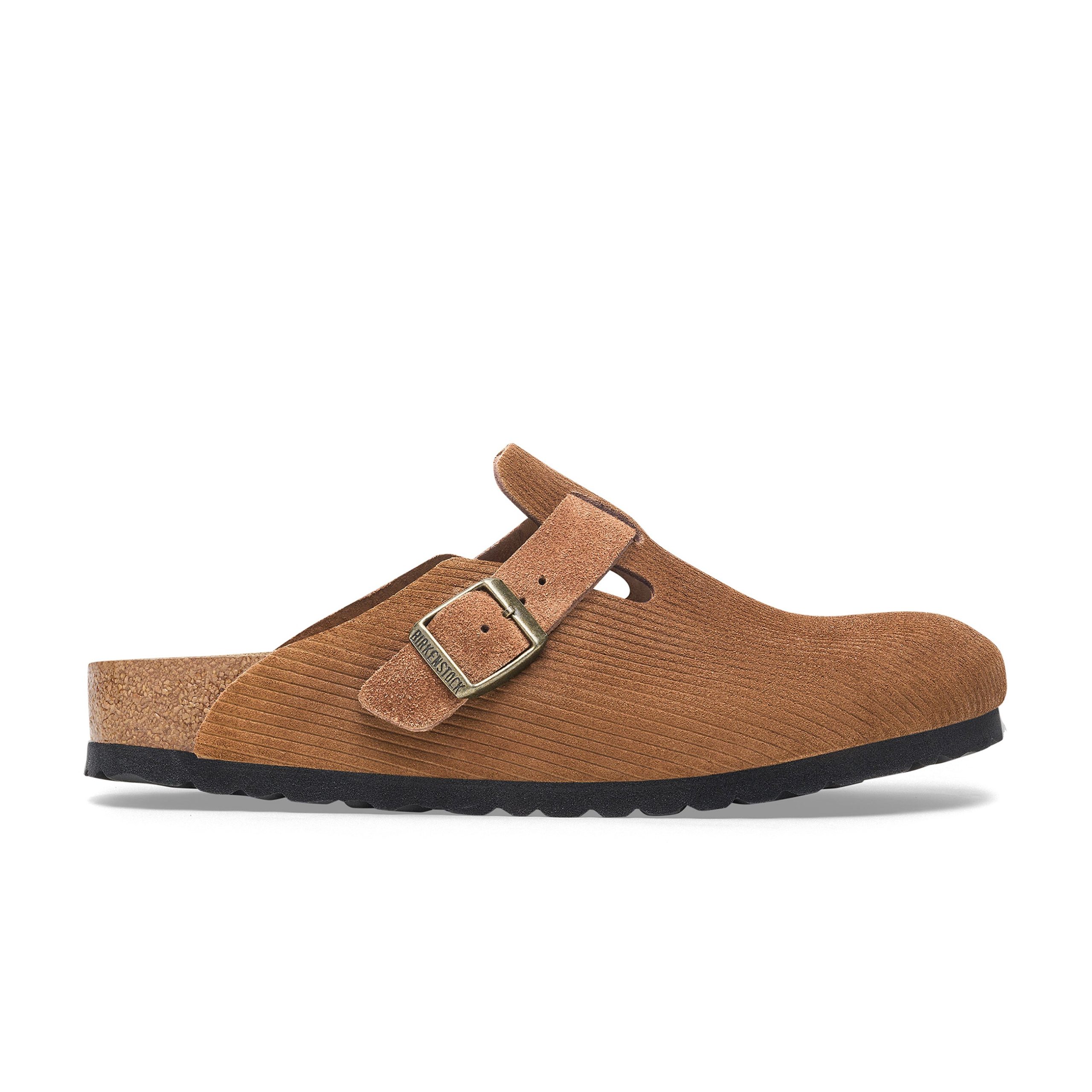 Boston Corduroy Dark Tea Embossed Suede Leather - Image 2