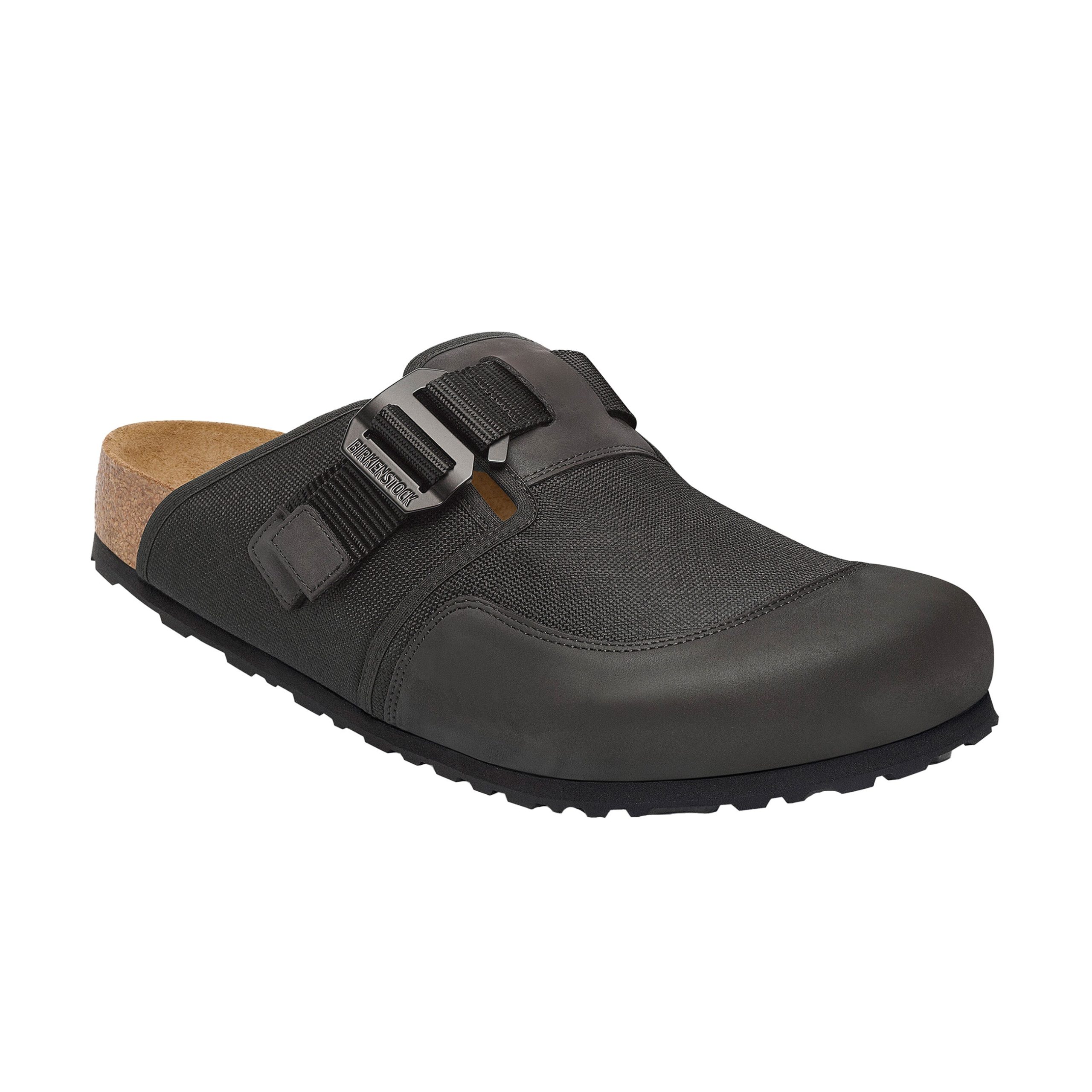 Boston Nova Textile/Nubuck Leather Black