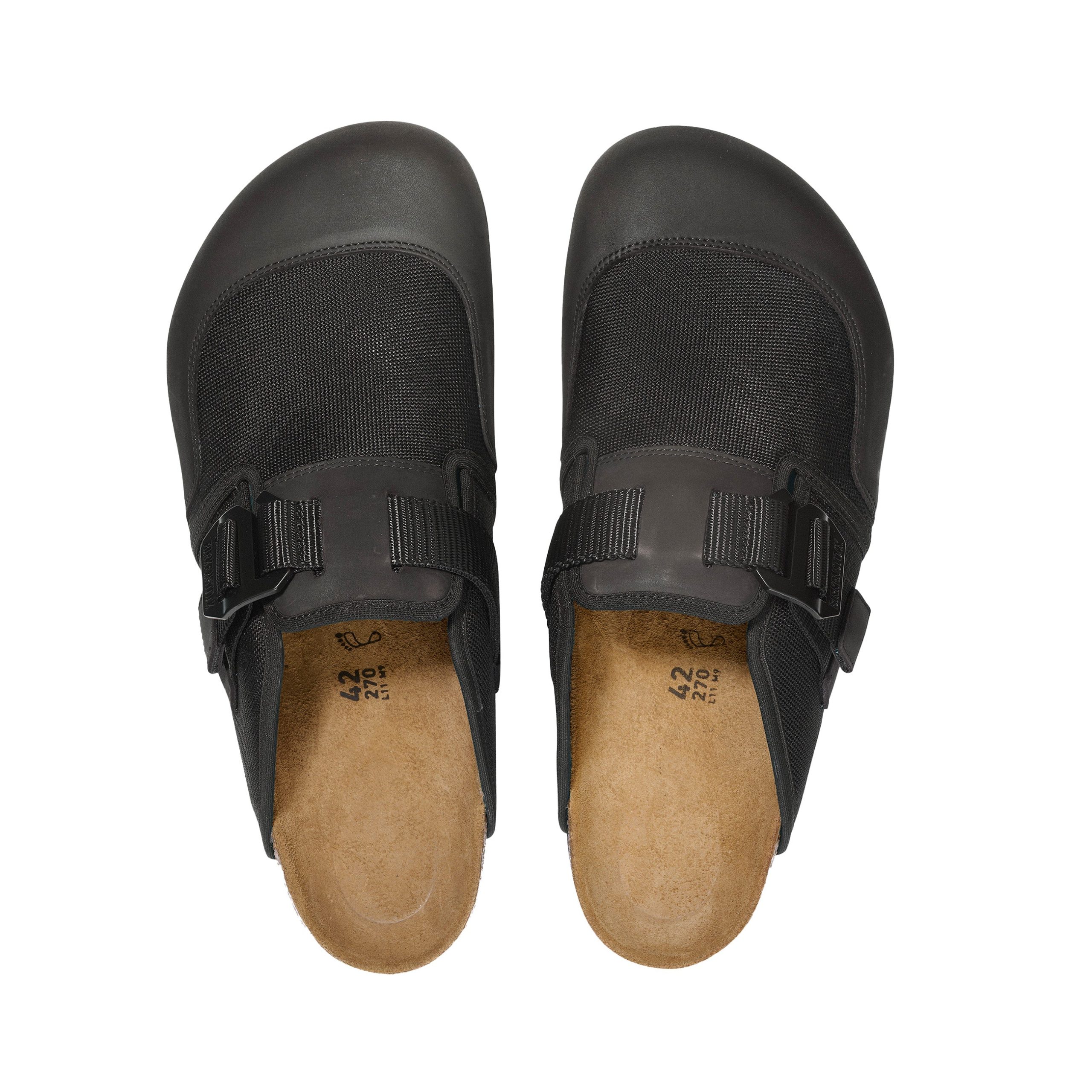 Boston Nova Textile/Nubuck Leather Black - Image 3