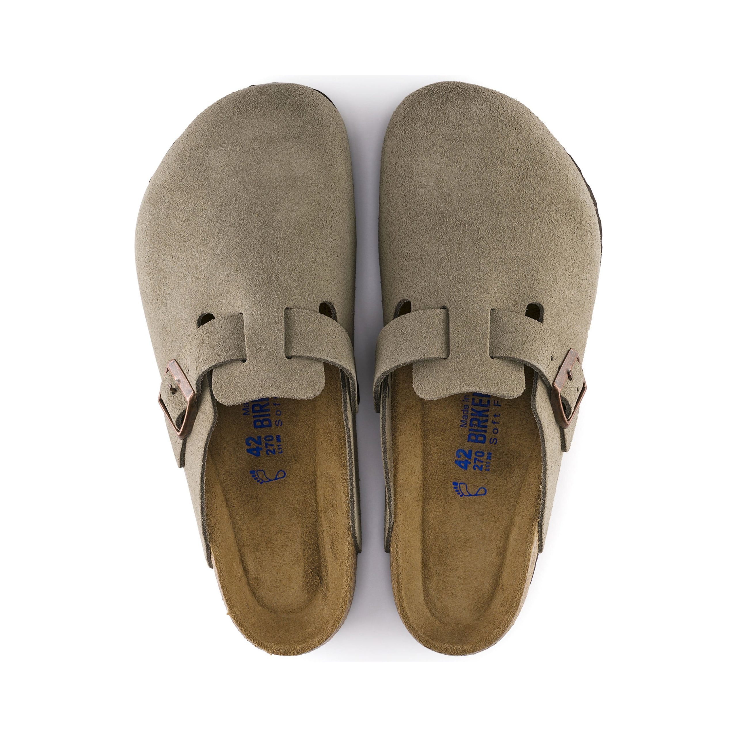 Boston SFB Taupe Suede Leather - Image 3