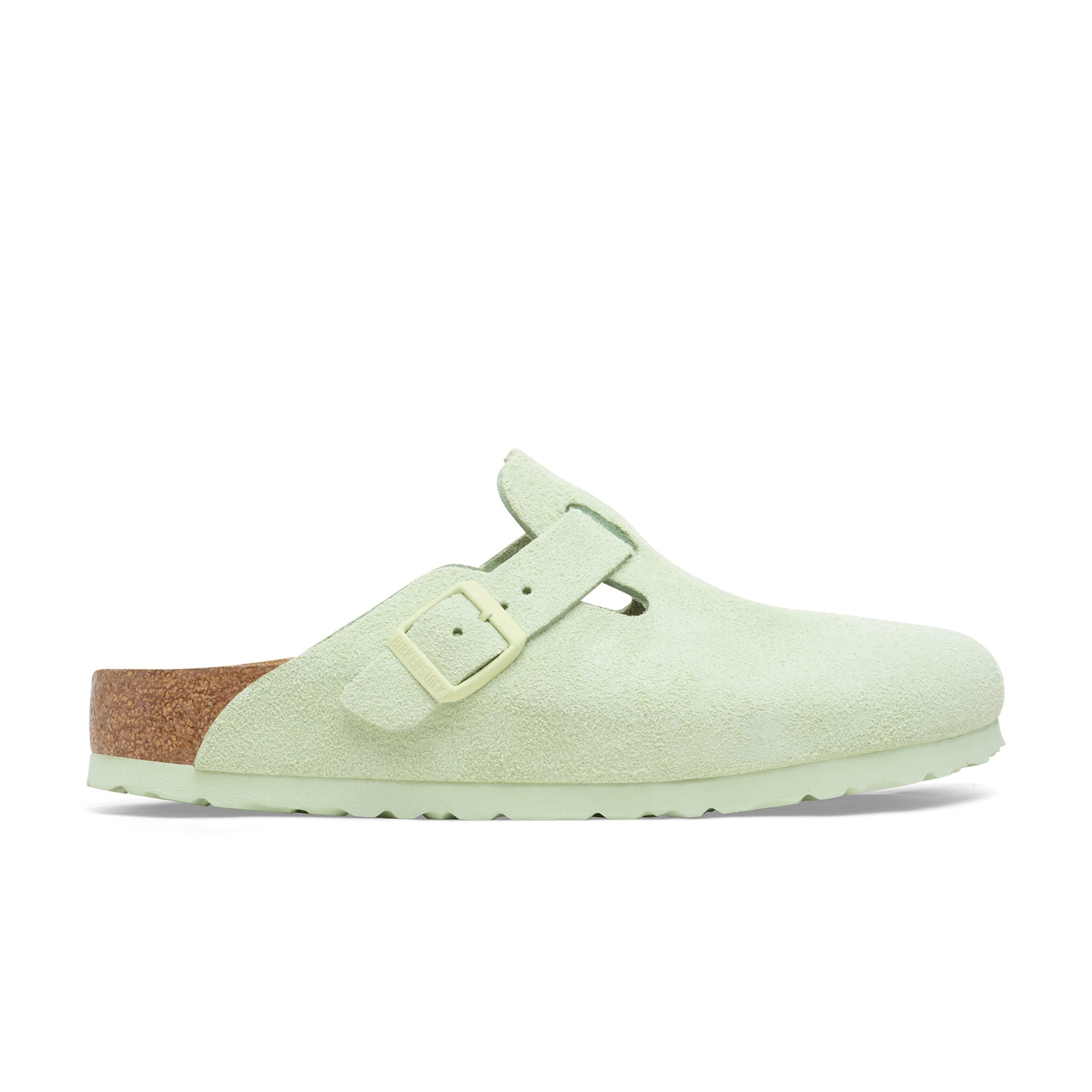 Boston Faded Lime Suede Leather - Image 2