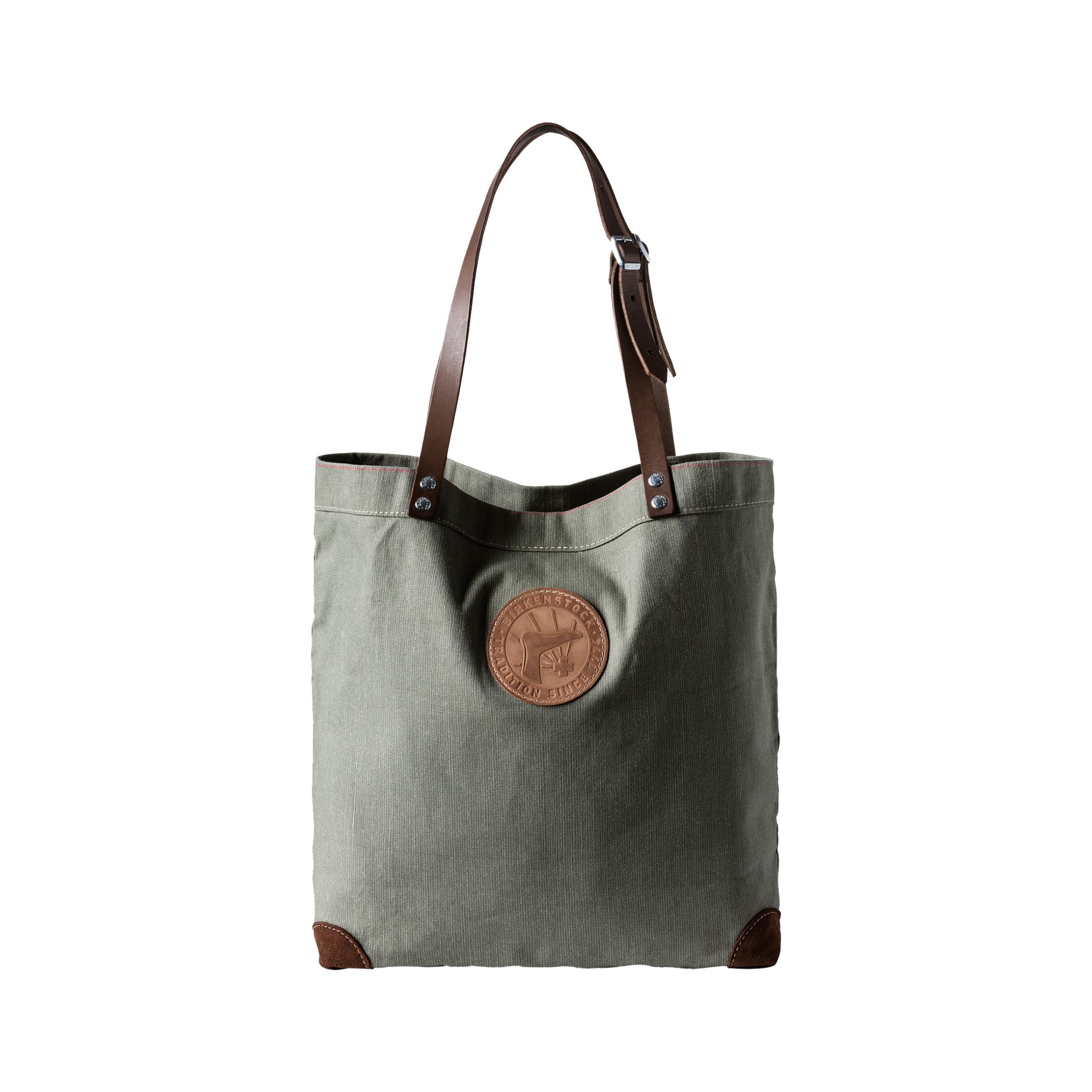 Cologne Bag Large Olive Green Canvas - Image 2