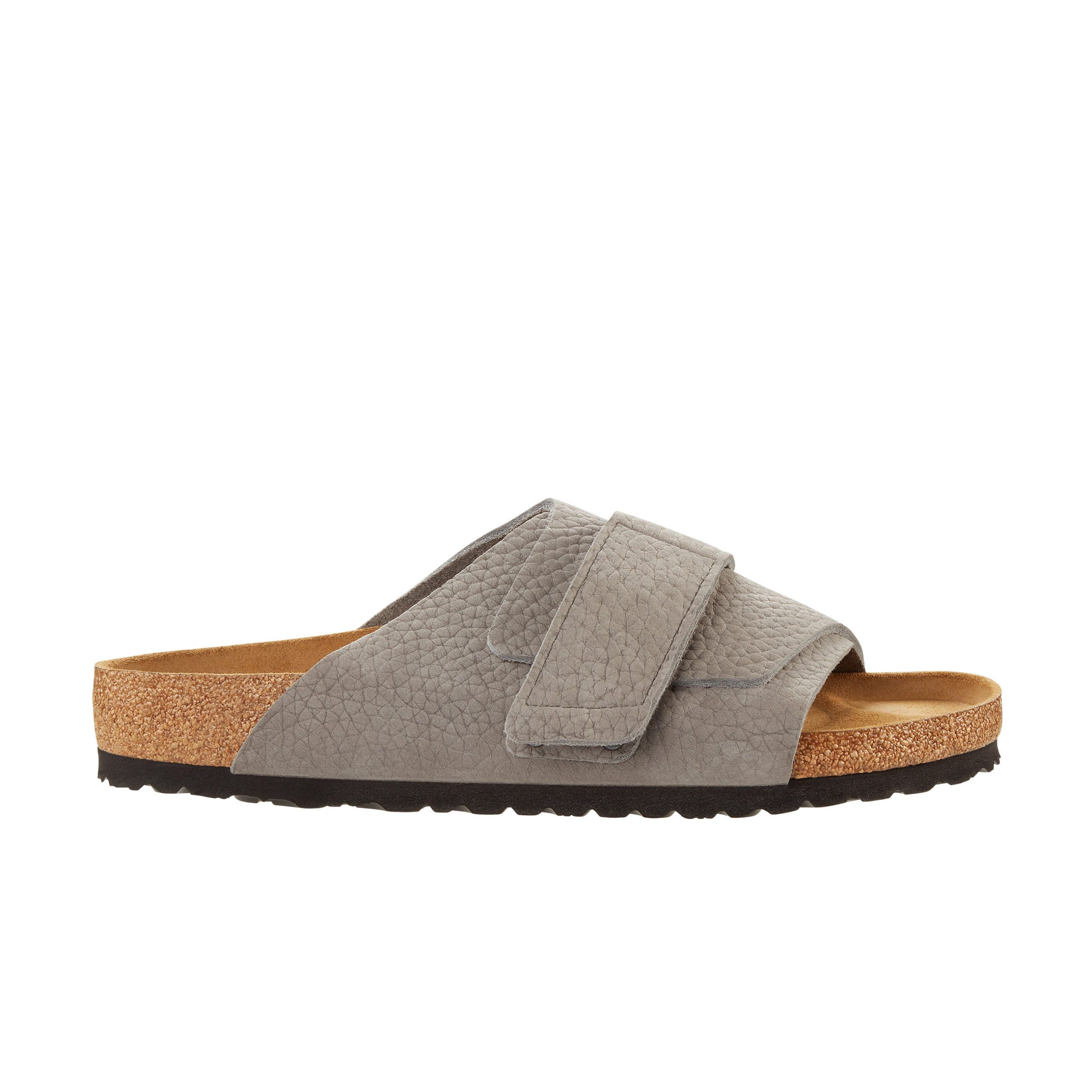 Kyoto Desert Buck Whale Grey Nubuck Leather - Image 2