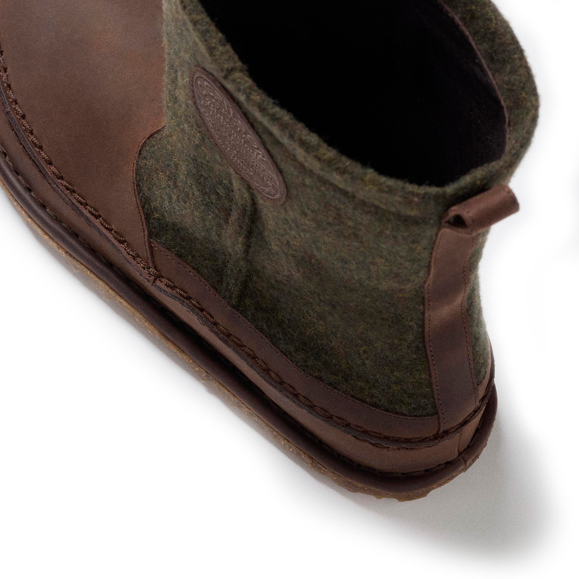 Lahti Roast/Forest Green Wool/Oiled Leather - Image 5