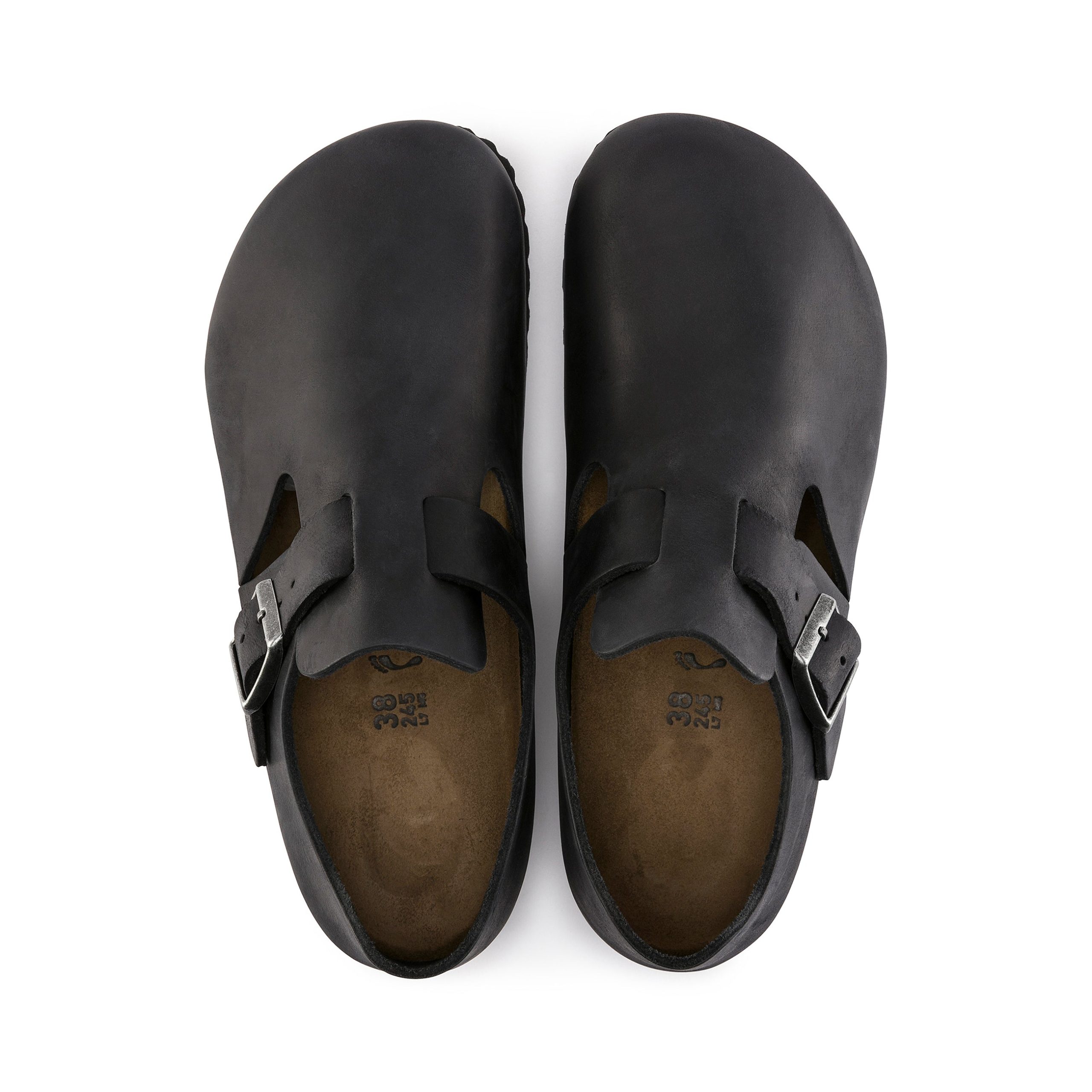 London Black Oiled Leather - Image 3