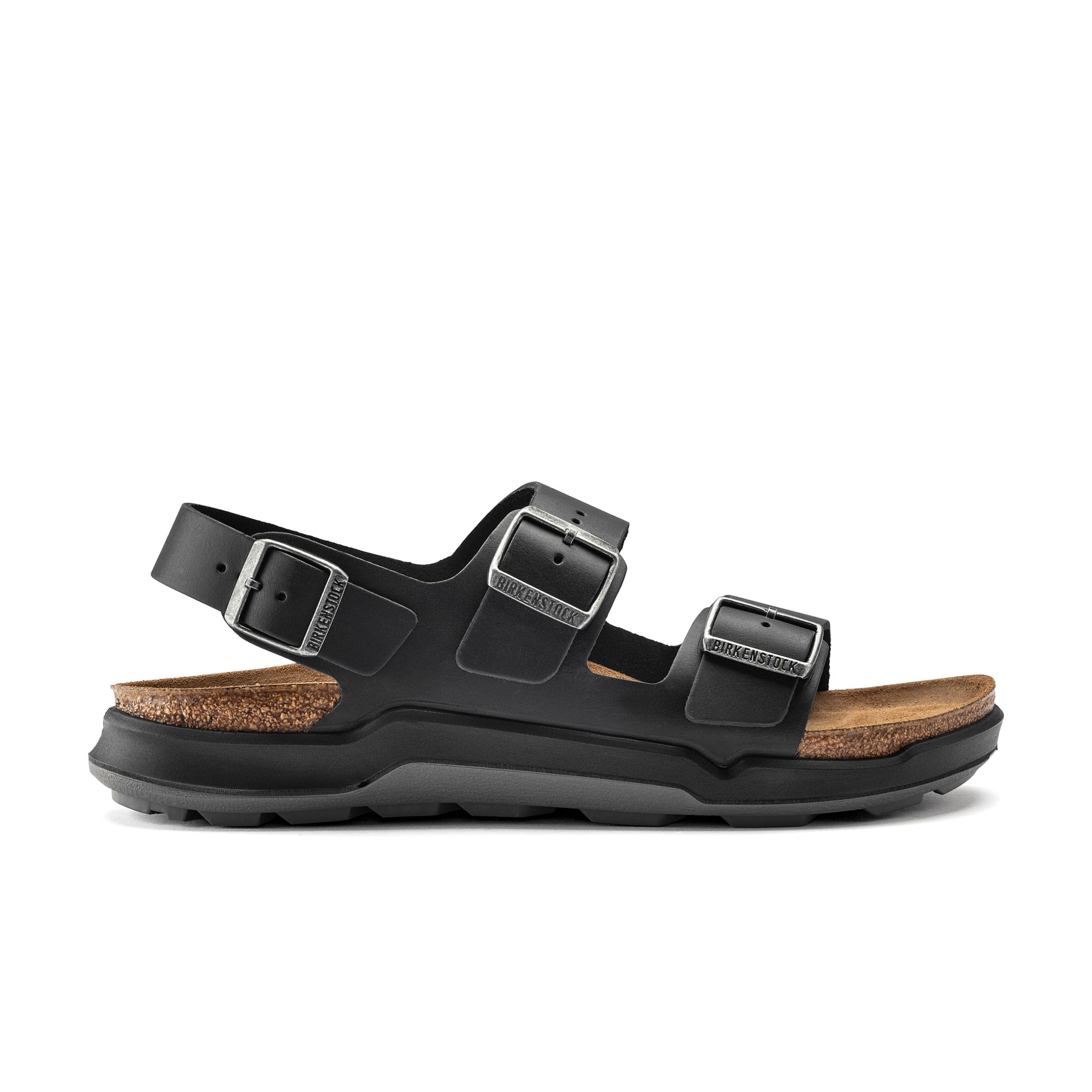 Milano Cross Town Arctic Black Waxy Leather - Image 2