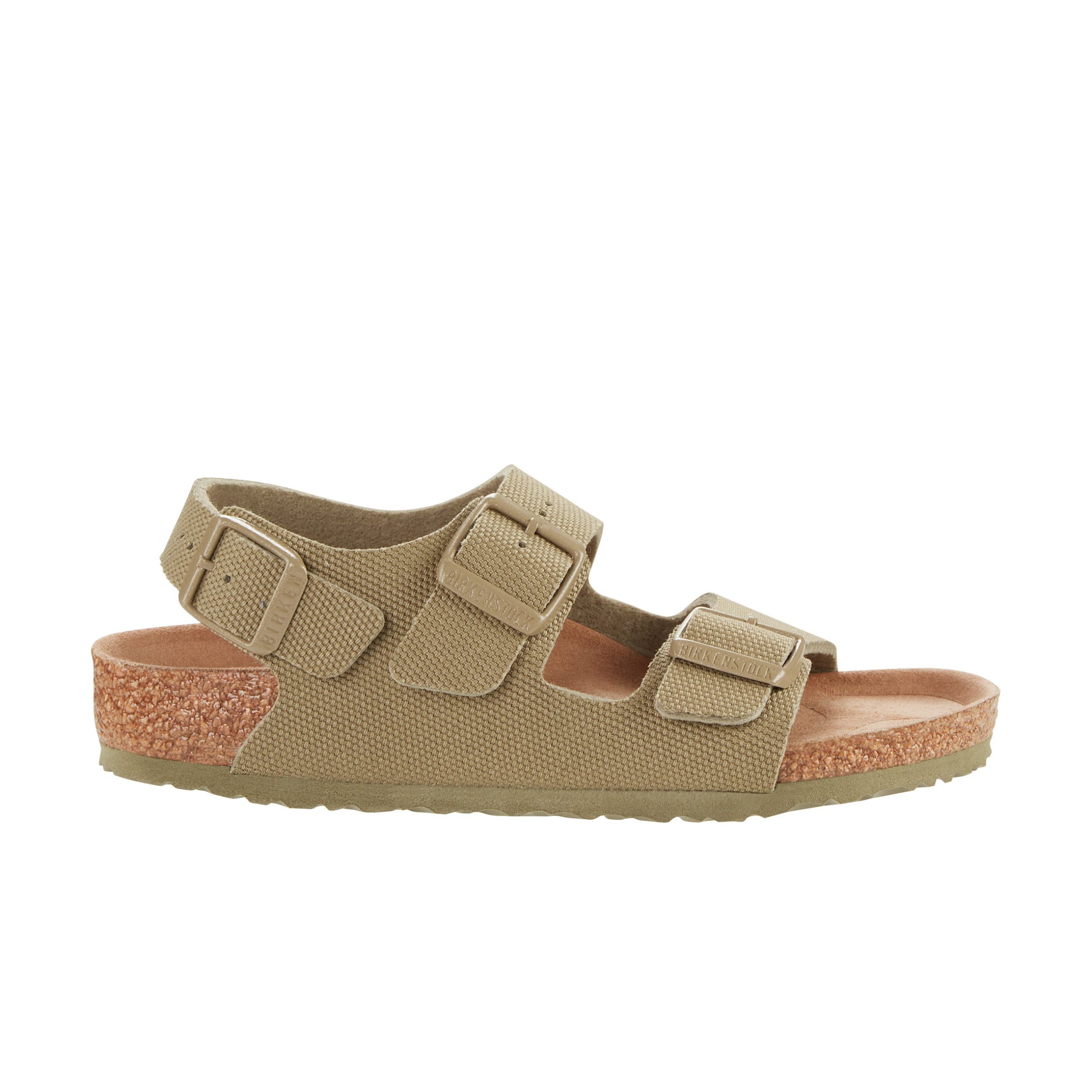 Milano Kids Vegan Canvas Faded Khaki Textile - Image 2