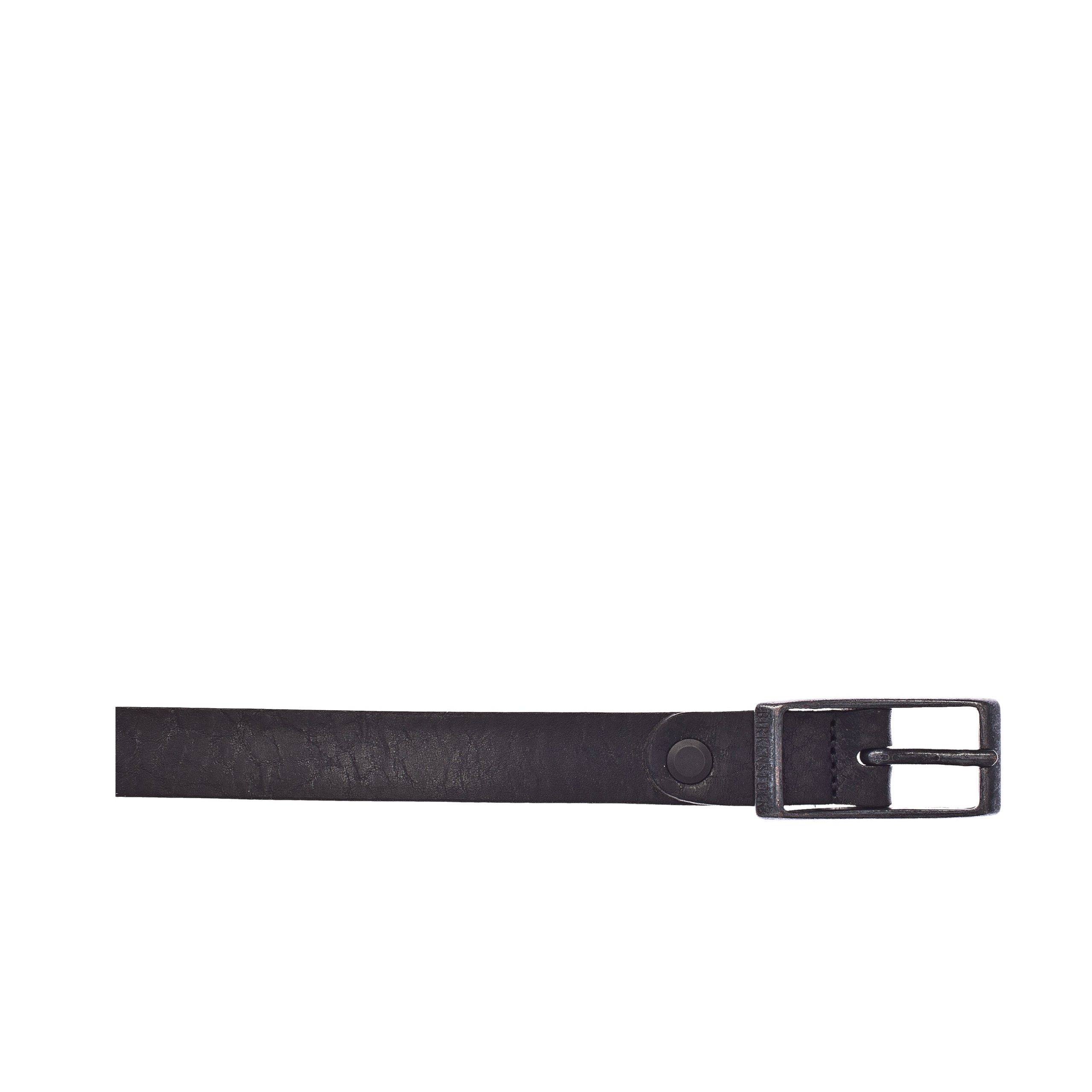 Ohio Black Grained Leather 20mm One Size - Image 2
