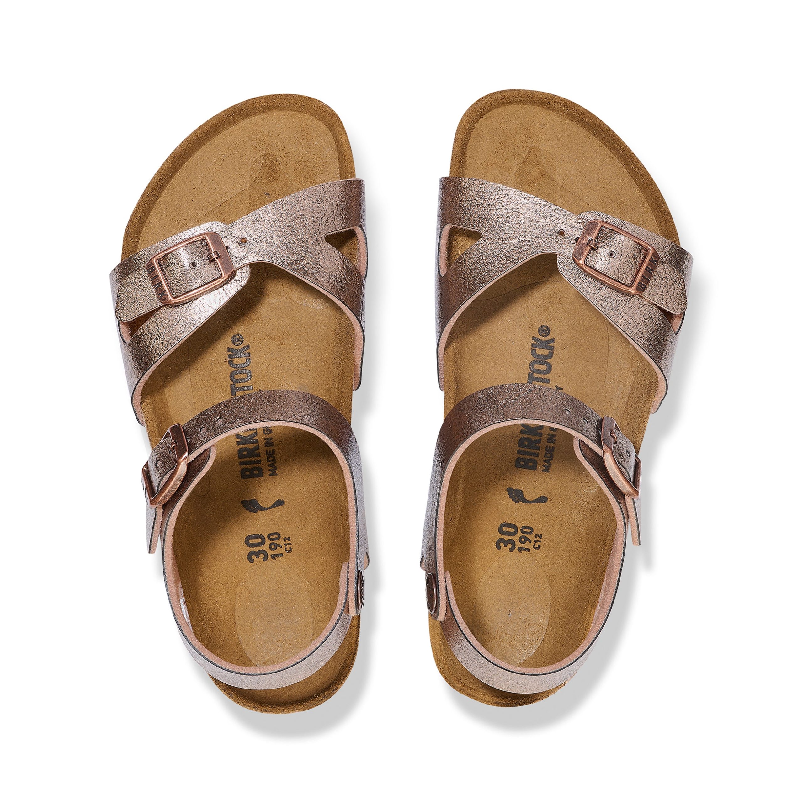 Rio Kids Graceful Taupe Birko-Flor - Image 3