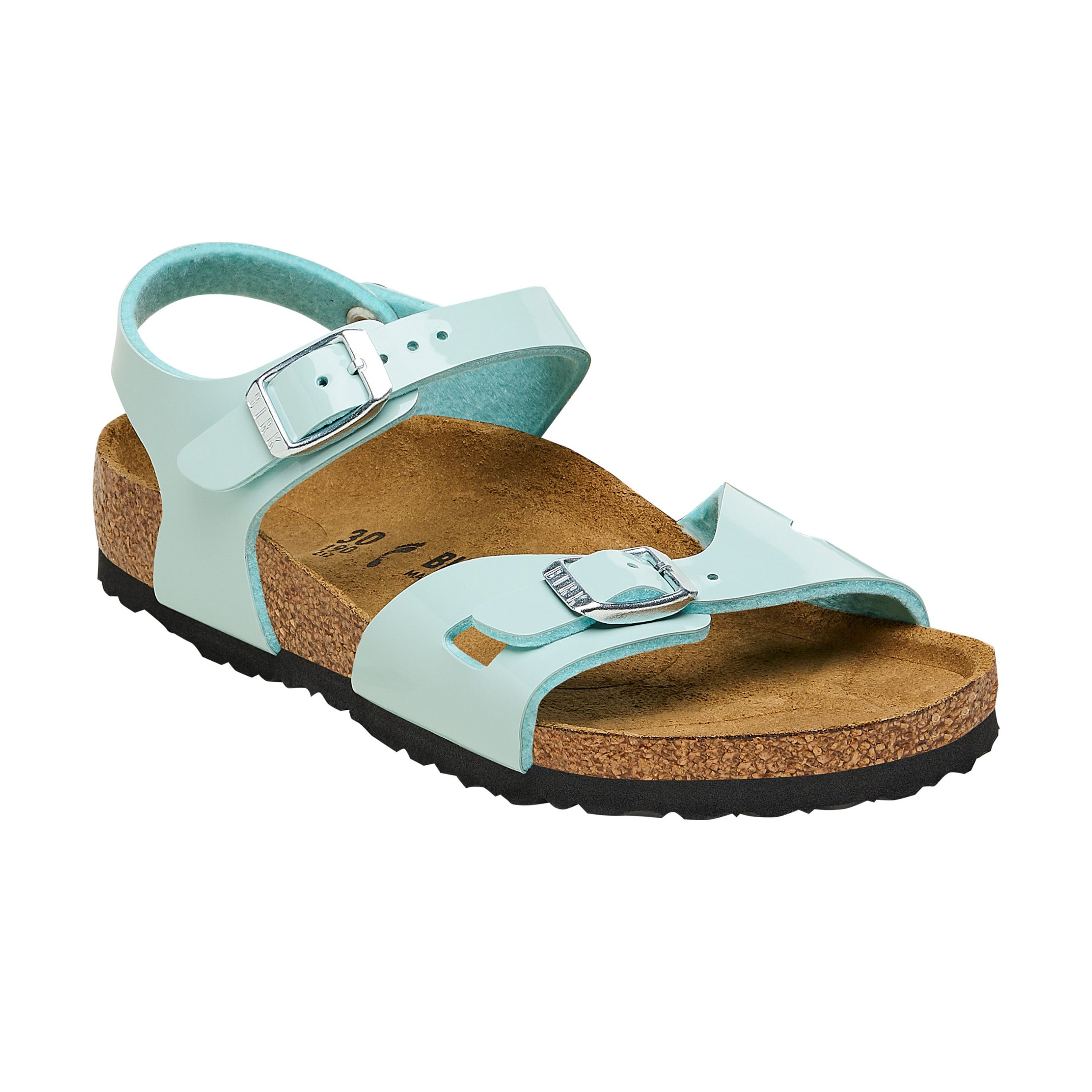 Rio Kids Patent Surf Green Birko-Flor Patent