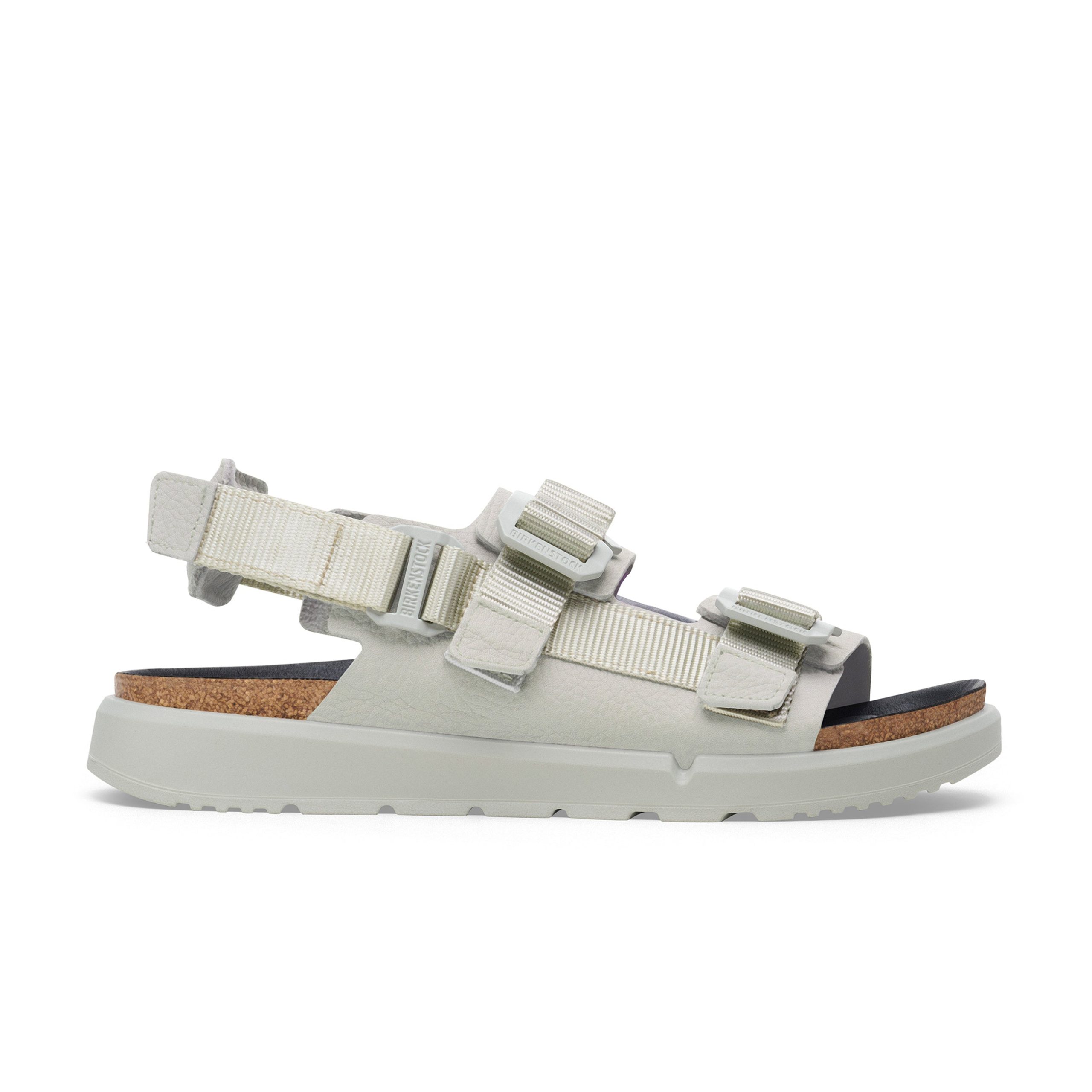 Shinjuku Mineral Grey Nubuck Leather/Textile - Image 2