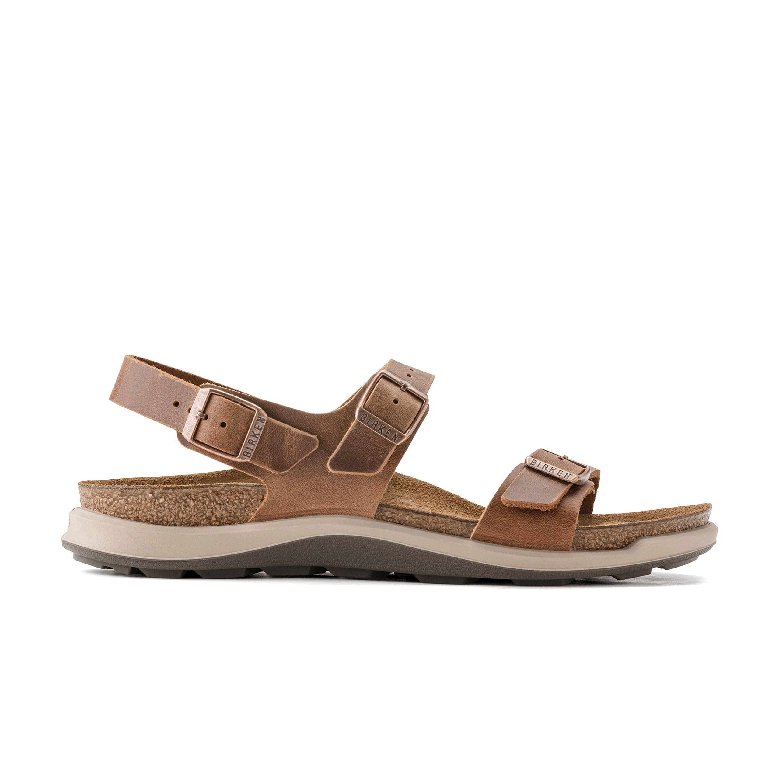 Sonora Cross Town Arctic Ginger Brown Waxy Leather - Image 2