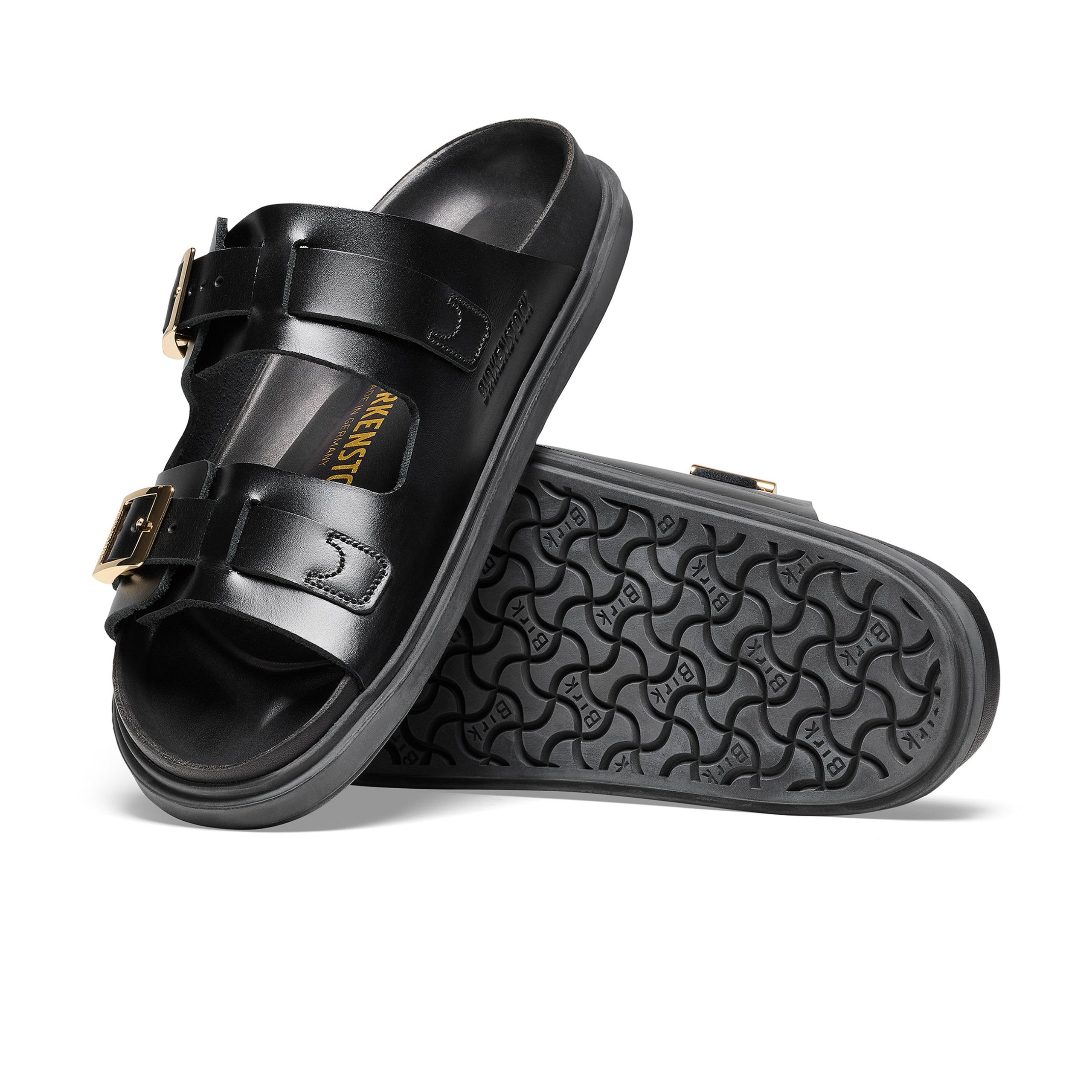 St Barths Black Natural Leather - Image 4