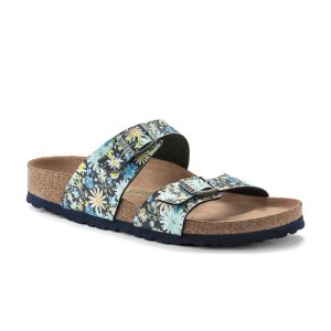 Sydney Vegan Summer Floral Blue Birko-Flor