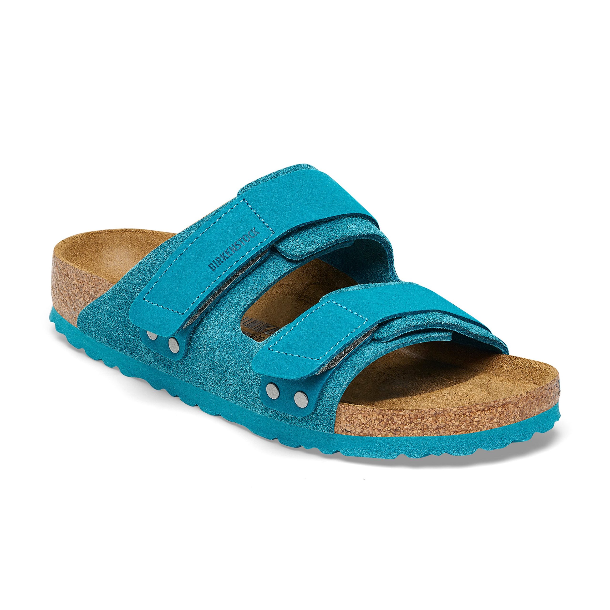 Uji Deep Turquoise Suede/Nubuck Leather