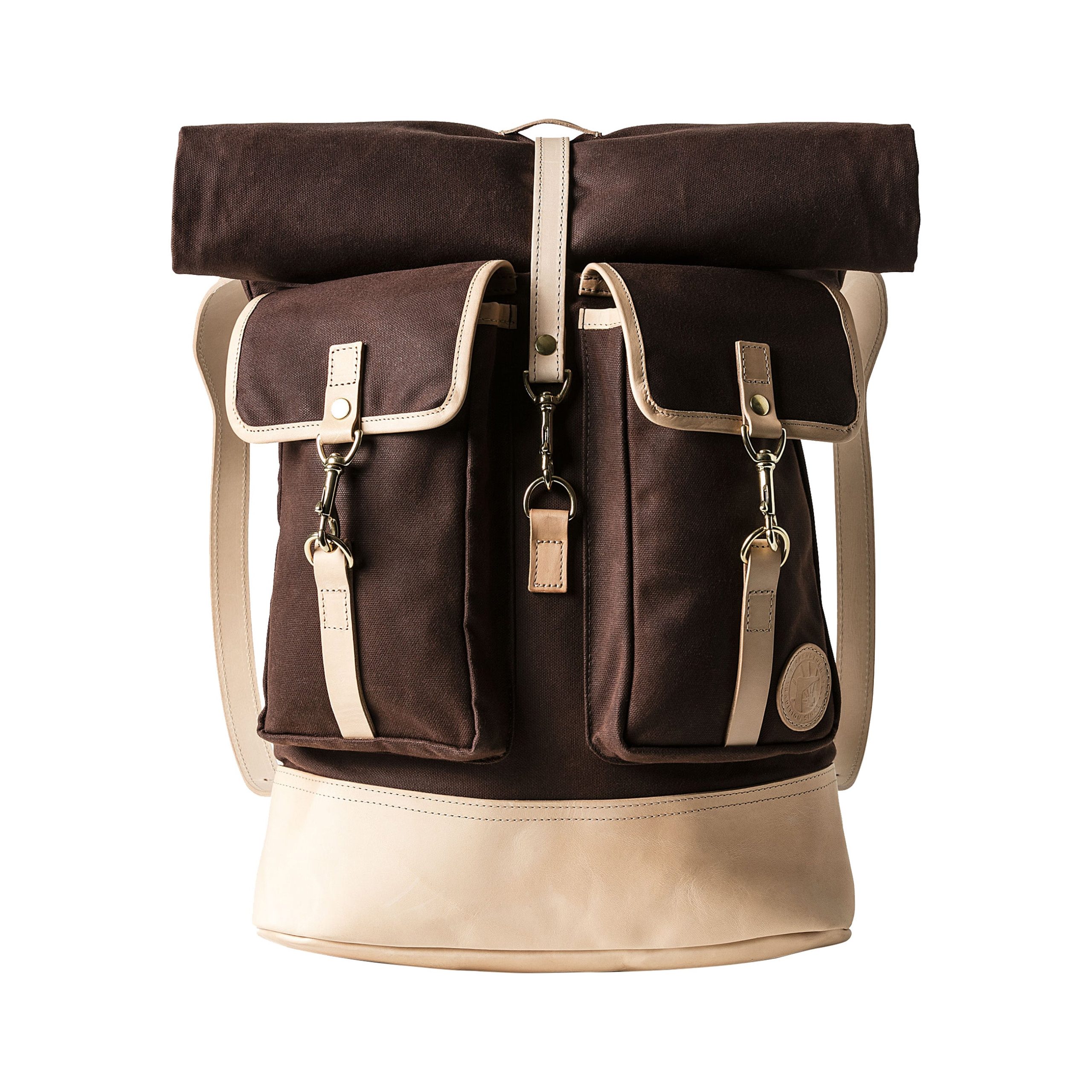 Zurich Bag Brown Canvas - Image 2