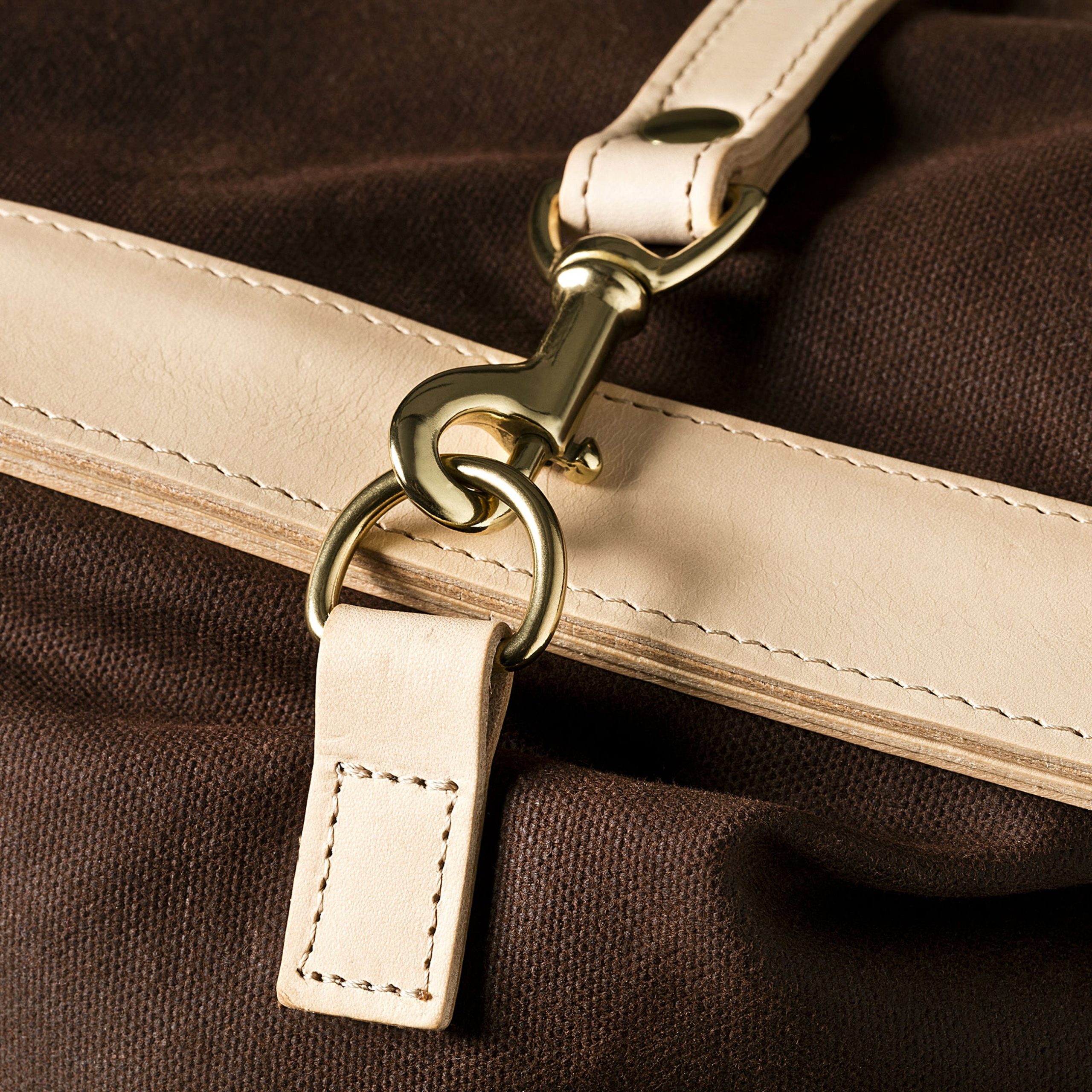 Zurich Bag Brown Canvas - Image 6