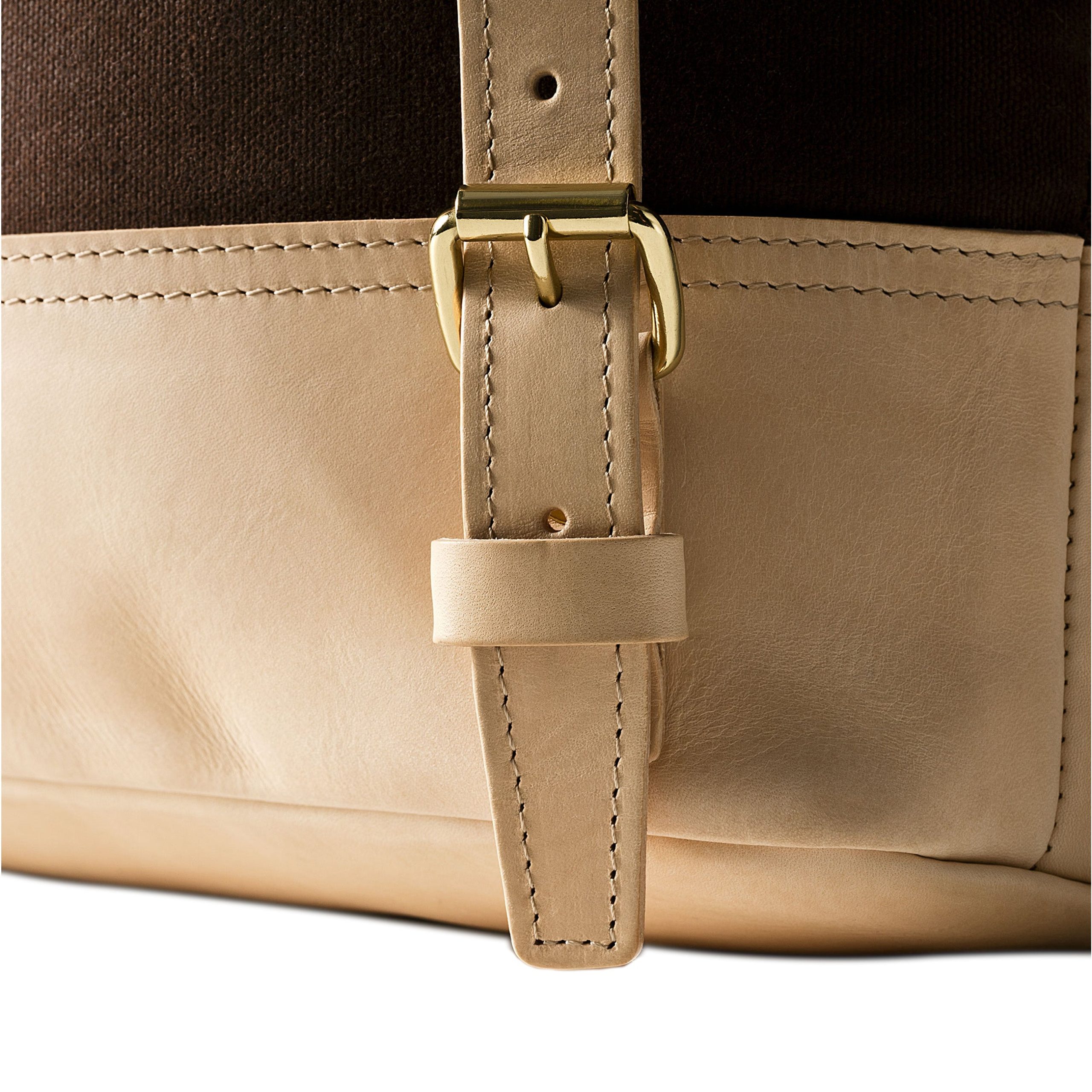 Zurich Bag Brown Canvas - Image 4